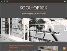 Tablet Screenshot of kooloptiek.nl